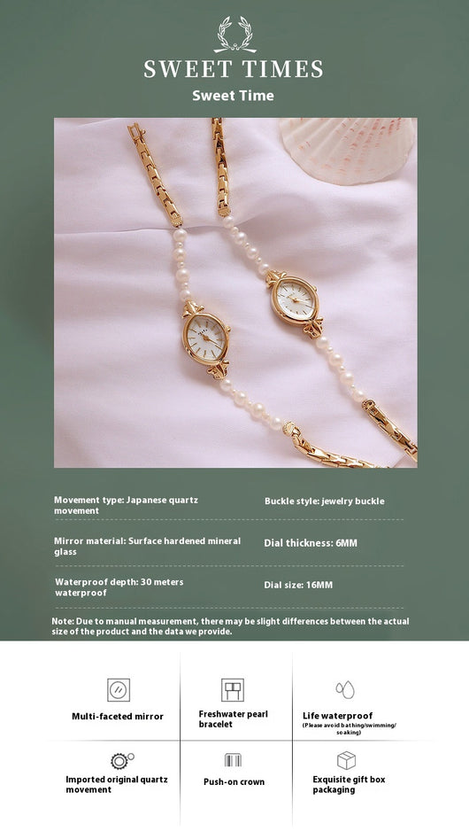 Reloj Pulsera Mujer Nácar Perla - Elegancia Atemporal - Image 8
