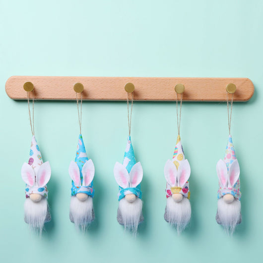 Adornos Navideños de Lana - Colección Conejito de Pascua - Image 3