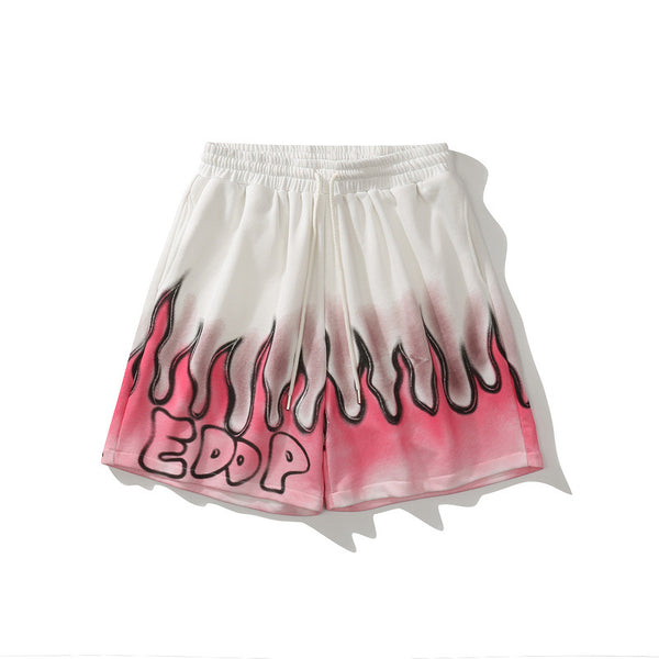 Shorts Deportivos Street Flame con Diseño Graffiti Urbano - Image 4
