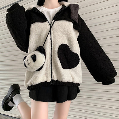 Abrigo de Lana de Cordero Grueso y Adorable para Niñas - Image 10