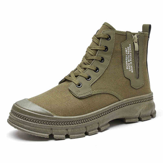 Botas de Trabajo Impermeables con Cierre Lateral para Hombre - Image 5