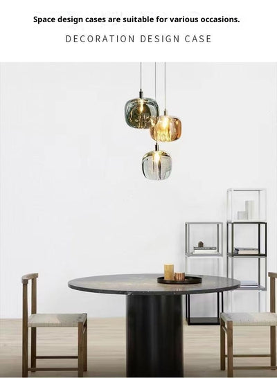 Lámpara de Araña Diseñador Cristal Moderno para Espacios Creativos - Image 17