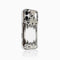 Funda para Celular Calavera Tigre Plateada con Electroplating Hueco