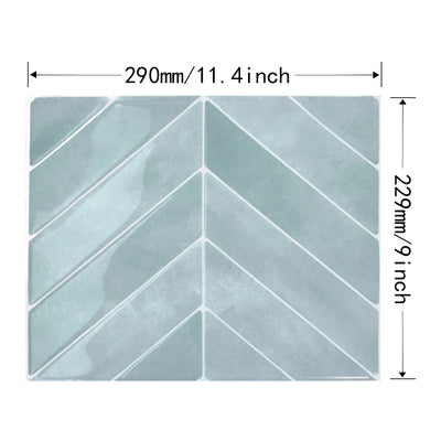 Adhesivo de pared 3D autoadhesivo resistente al aceite para cocina Jade - Image 22