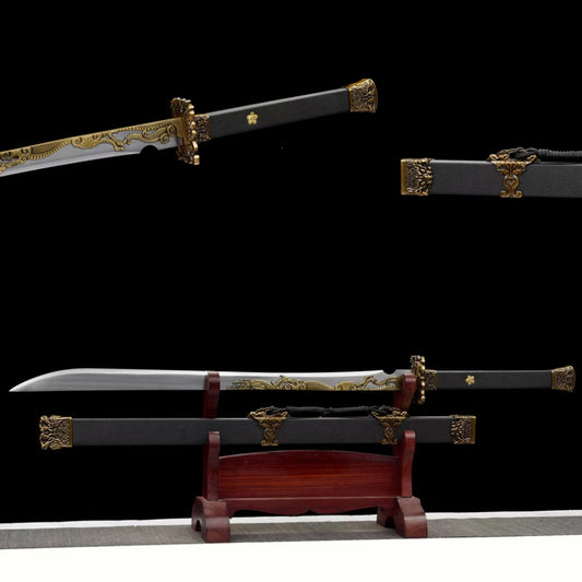 Espadas Decorativas Tang Heng Dao y Xiu Chun Dao en Acero Manganeso para uso en Ecuador - Image 2