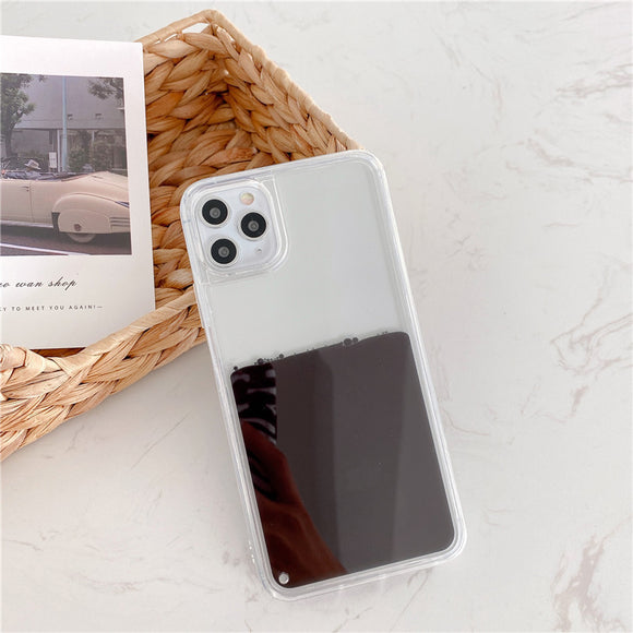 Funda Protectora con Efecto Quicksand de Colores Translúcidos