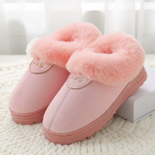 Pantuflas de Algodón con Tacón Grueso - Comodidad Térmica para el Hogar - Image 13