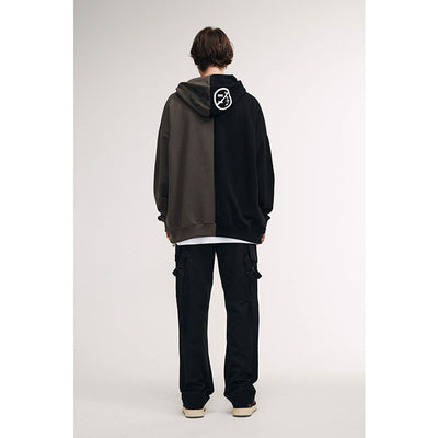 Cardigan Sudadera con Cierre Estampado Emocional para Hombre - Image 5
