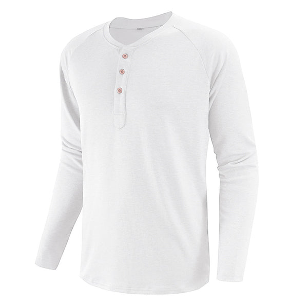 Camiseta Henley Grande para Hombre - Comodidad y Estilo