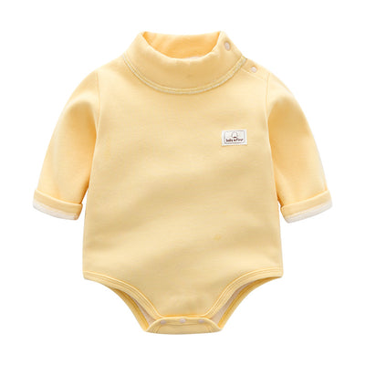Pijama Gateador Terciopelo Cálido con Diseño Triangular para Bebé - Image 2