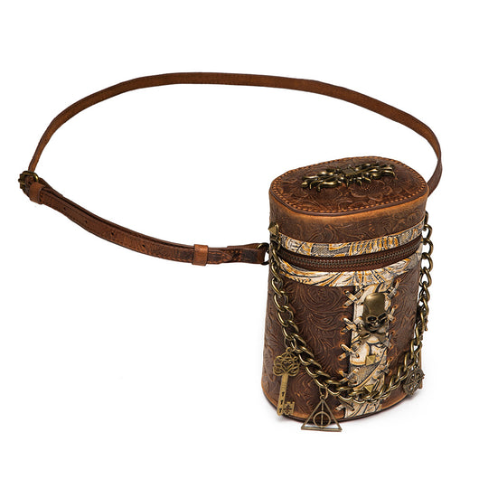Bolso Bucket Retro de Cuero Genuino para Mujer - Image 13