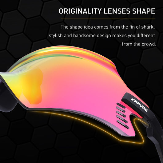 Gafas de Ciclismo con Protección UV Kapvoe - Image 32