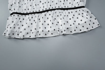 Camiseta de Malla con Lunares - Diseño Sexy Escote Profundo - Image 21