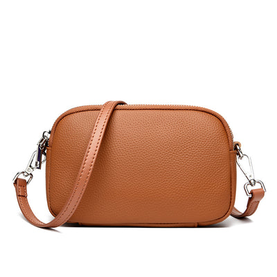 Bolsa Bandolera Cuadrada de Cuero Premium - Diseño Minimalista Versátil - Image 9