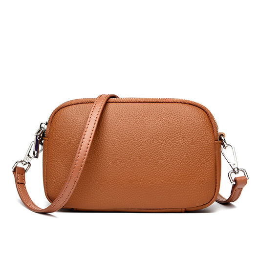 Bolsa Bandolera Cuadrada de Cuero Premium - Diseño Minimalista Versátil - Image 9