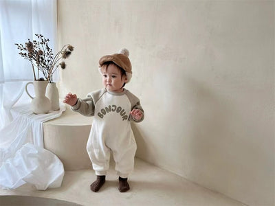 Romper Casual Holgado con Letras para Escalada - Image 15