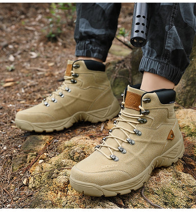 Botas de Montaña Impermeables Talla Grande para Hombre - Otoño e Invierno - Image 13