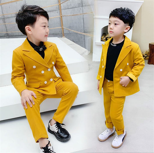 Traje Elegante para Niños - Diseño Minimalista Pasarela - Image 4