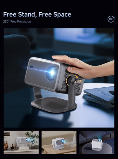 Proyector Whale OS 1080P Full HD con 320 Lúmenes, Android 13 y Autorización Netflix - Image 15