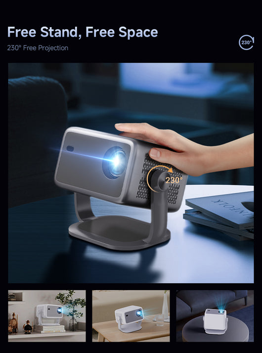 Proyector Whale OS 1080P Full HD con 320 Lúmenes, Android 13 y Autorización Netflix - Image 15