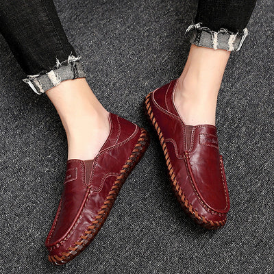 Zapatos de Cuero con Suela de Tendón Resistente Cosidos a Mano - Image 11