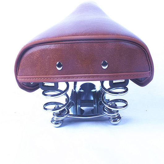 Sillín Retro de Cuero PU con Cojín Ergonómico - Image 9
