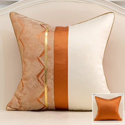 Almohada de Algodón con Patrón Geométrico - Image 11