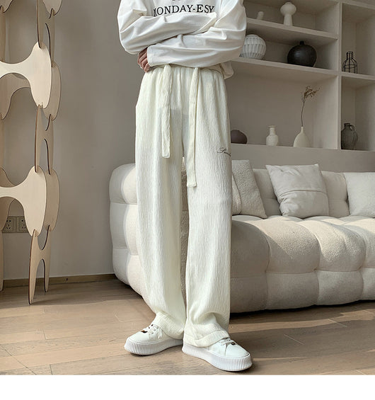 Pantalones Anchos Plisados Holgados - Image 16