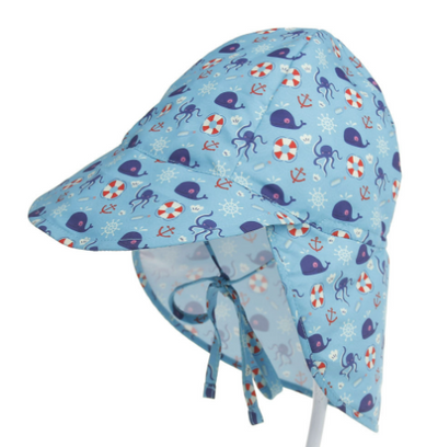 Gorro Infantil de Ala Ancha Protección UV - Secado Rápido para Bebés y Niños - Image 10