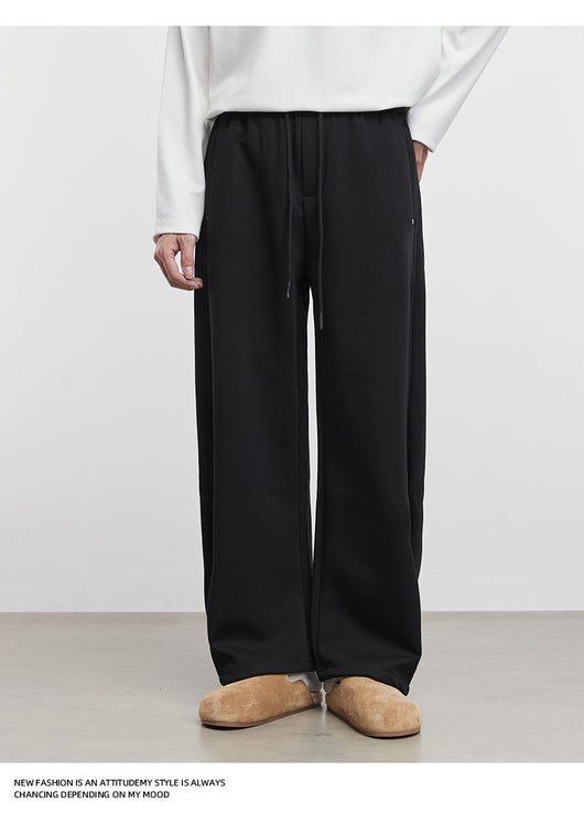 Pantalones de Sudadera Rectos Otoño-Invierno Diseño Ancho y Suelto - Image 18
