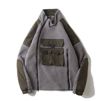 Chaqueta de Cuello Alto Reversible de Algodón - Image 15