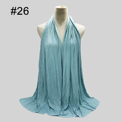 Pañoleta Modal Suave de Colores Sólidos - Image 27
