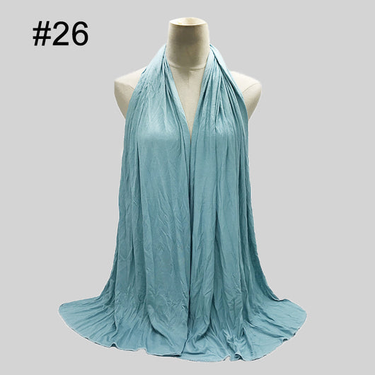 Pañoleta Modal Suave de Colores Sólidos - Image 27