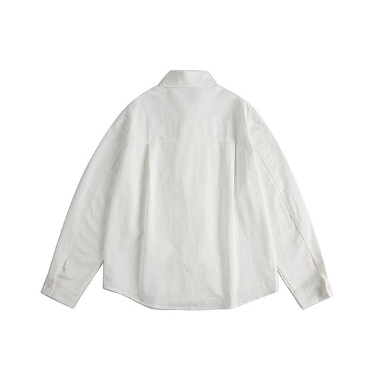 Camisa Unisex con Botones Nudos Chinos de Manga Larga - Image 19