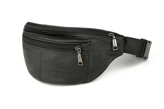 Bolsa de Cintura Deportiva Premium en Cuero Genuino para Hombre - Image 2