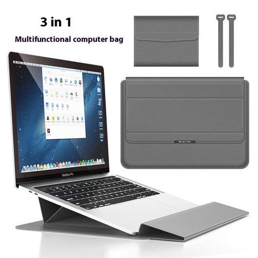 Bolsa Multifuncional 3 en 1 para Laptop con Soporte y Compartimento de Almacenamiento - Image 10