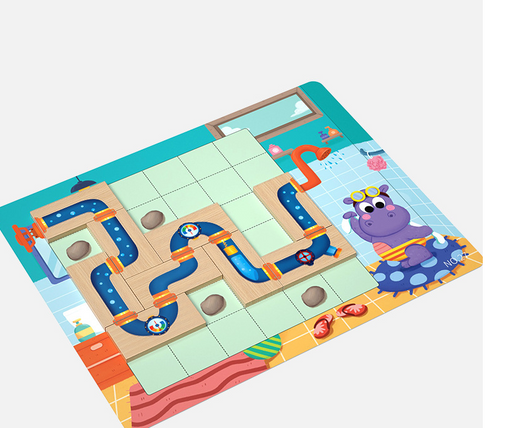 Juguete de Baño Laberinto Puzzle para Niños - Image 8