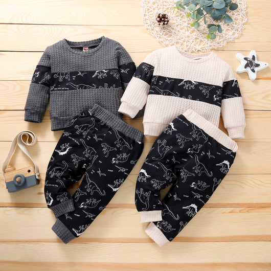 Ropa Deportiva Infantil con Tejido Combinado Europeo y Americano