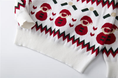 Suéter Familiar Año Nuevo Mamá e Hija - Tejido Coordinado - Image 22