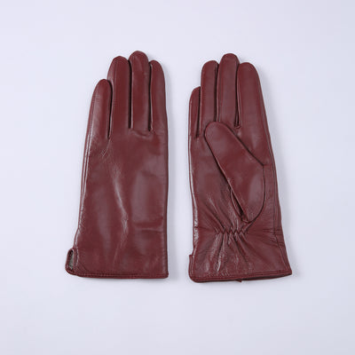 Guantes Térmicos de Cuero con Forro Polar para Mujer - Image 7