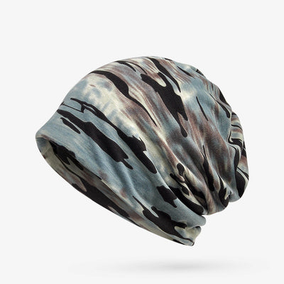 Gorro Unisex Camuflaje Turbante Flexible Hip Hop Beanie - Image 10