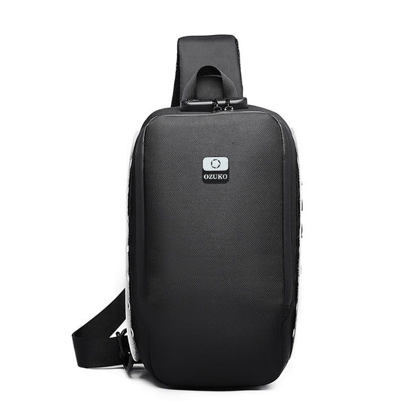 Bolsa Pecho Hombre Estilo Urbano - Mensajero Trendy de Marca - Image 7
