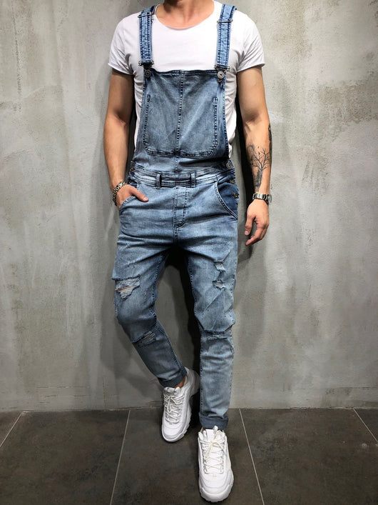 Jeans Rotos de Comercio Exterior para Hombre - Diseño Desgarrado Premium - Image 9
