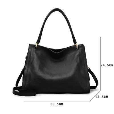 Bolso de Cuero Genuino para Mujer - Diseño Minimalista de Bandolera - Image 7