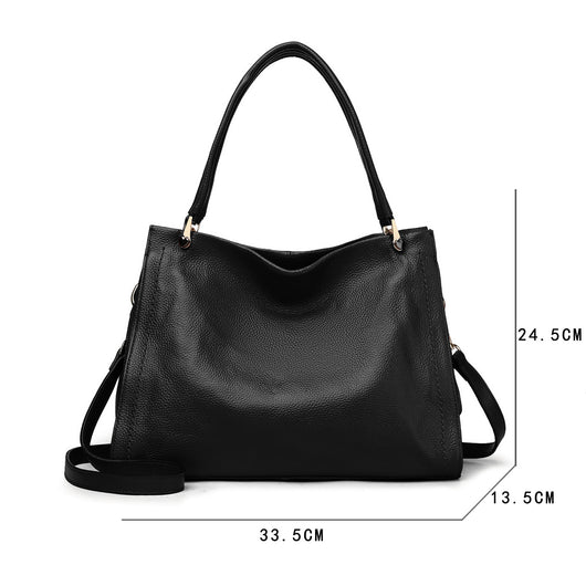 Bolso de Cuero Genuino para Mujer - Diseño Minimalista de Bandolera - Image 7