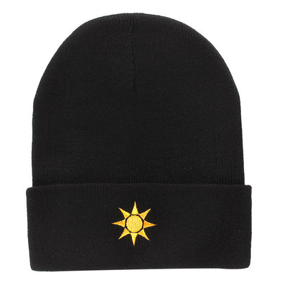 Gorro Hip Hop de Lana con Bordado Creativo - Gorro Tejido para Clima Frío - Image 10