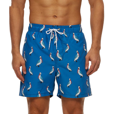 Shorts de Baño para Hombre con Largo hasta la Rodilla