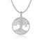 Collar Colgante Moissanita Plata 925 Chapada en Platino - Joyería Lujo Ligero