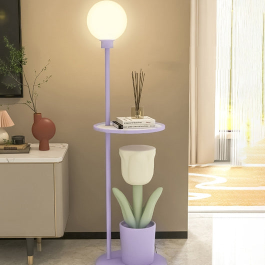 Lámpara de Piso Tulipán para Dormitorio Infantil - Image 4