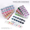 Uñas Decorativas Cuadradas con Cristales Brillantes